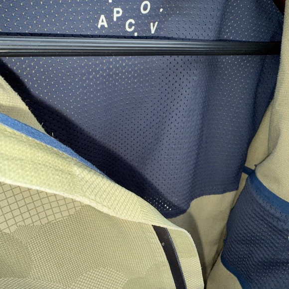 APC X Outdoor Voices Large Camo Anorak Pullover Olive Green - Picture 5 of 6